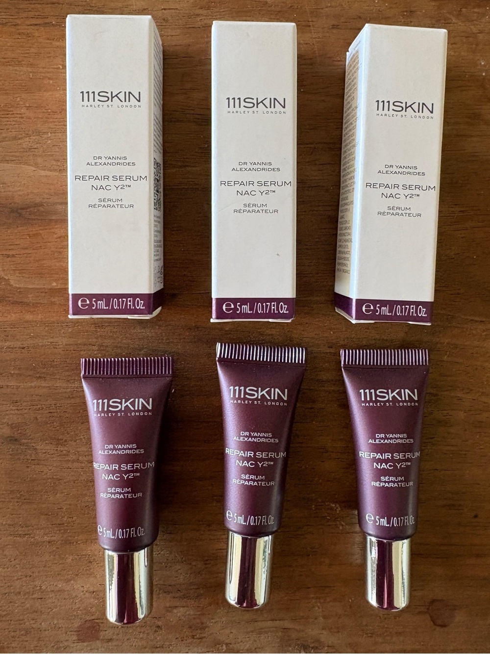 111Skin Repair Serum NAC Y2 .- 15 Ml Travel Size NIB